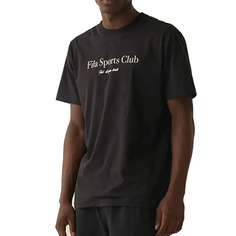Camiseta Fila Comfort Sport Club Masculina Preta PRETO - M