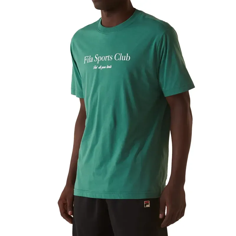 Camiseta Fila Sport Club Masculina Verde VERDE MEDIO - P