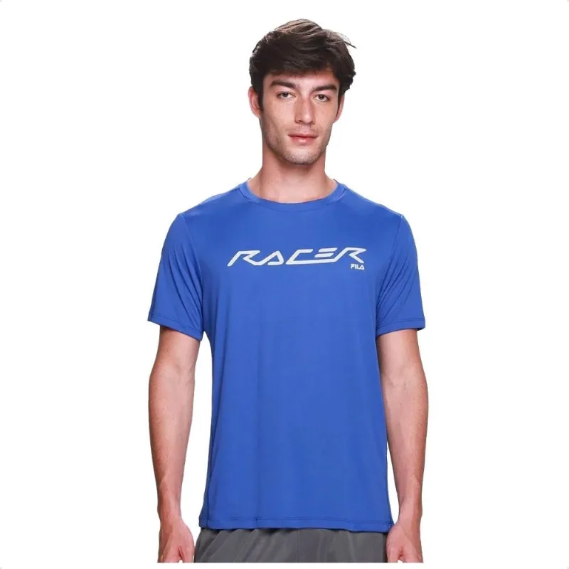 Camiseta Fila Reflective Core Run Masculina M / Azul