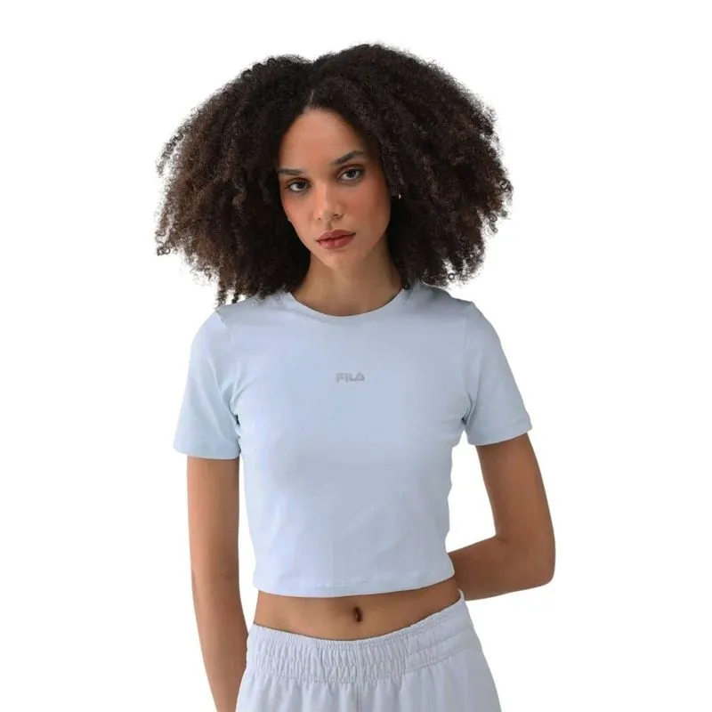 Camiseta Fila M/C Cropped Essential Feminina F12AT00890-3663 M / AZUL