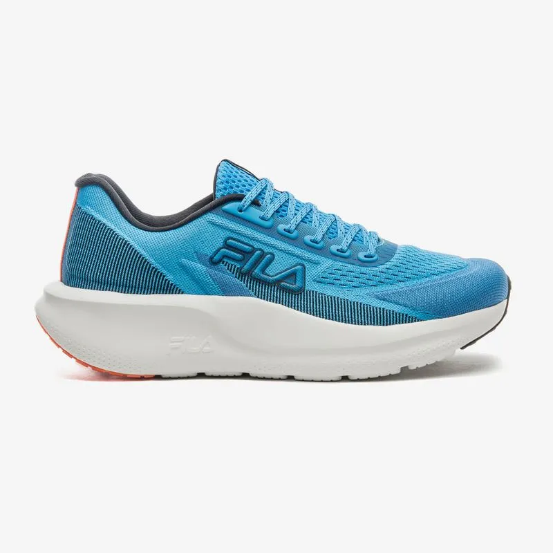 ZAPATILLA FILA DEVICE MASCULINO - AZUL CIELO/NEGRO/NARANJA - 45