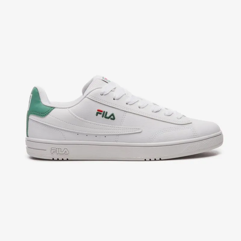 ZAPATILLA FILA COURT 90 SPORT MASCULINO - BLANCO/VERDE ABETO/ROJO - 42