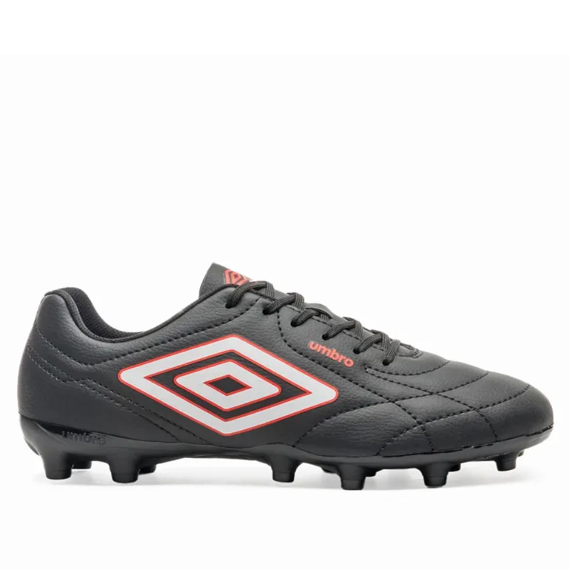 Chuteira Umbro de Campo Class Footballer Preto/Vermelho - 37