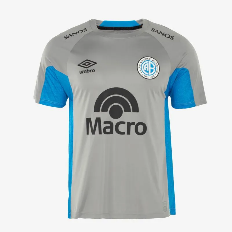 CAMISETA UNISEX UMBRO C.A.B ARQUERO 2025 - CINZA/CELESTIAL - S