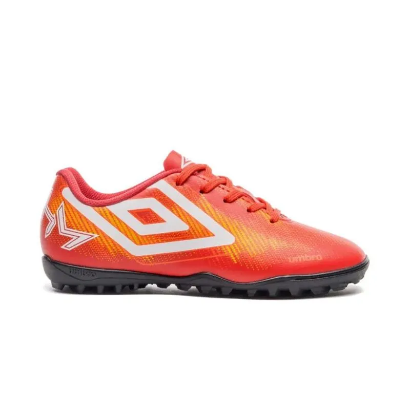 Chuteira Society Umbro Heatmap Juvenil Vermelha VERMELHO/LARANJA FLUOR/BRANCO - 29