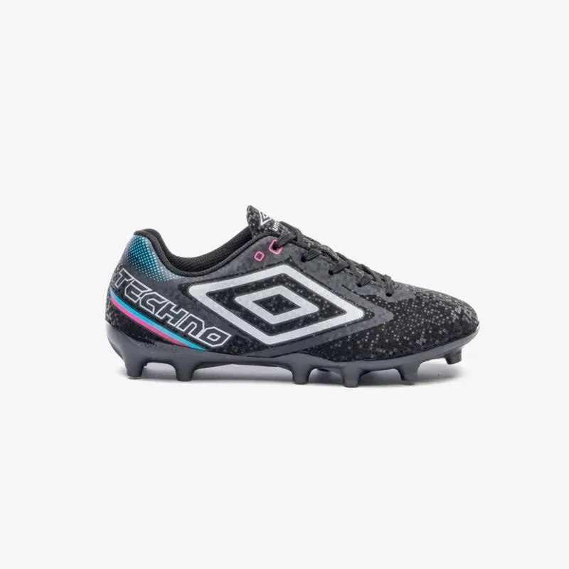 Chuteira Infantil de Campo Techno II Umbro Preta - 31 BR