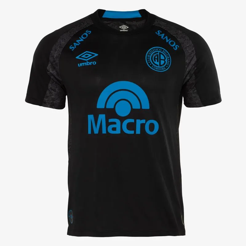 CAMISETA UNISEX UMBRO C.A.B OF.2 2025 - NEGRO/CELESTIAL - XXXL