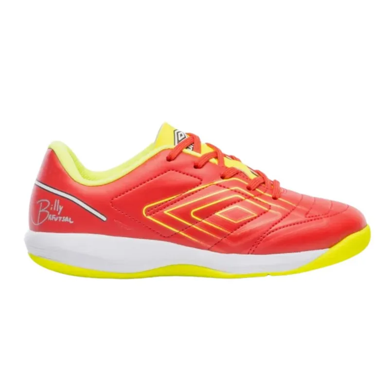 Chuteira Infantil Futsal Umbro BR Indoor JR 29 / Vermelho