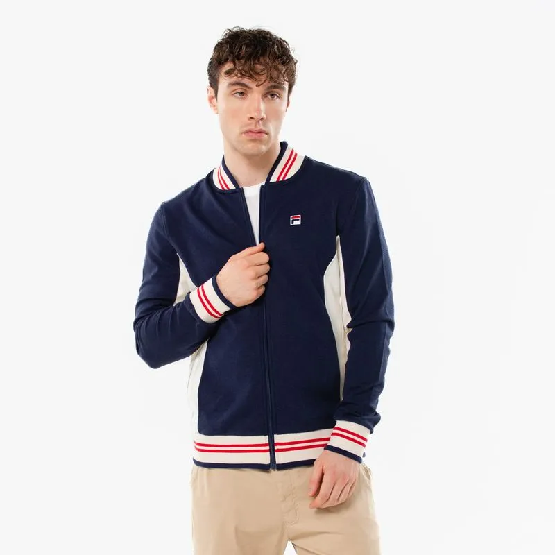 CAMPERA HOMBRE FILA BEST SETTANTA JACKET - FILA NAVY/GARDENIA/ROJO - XL