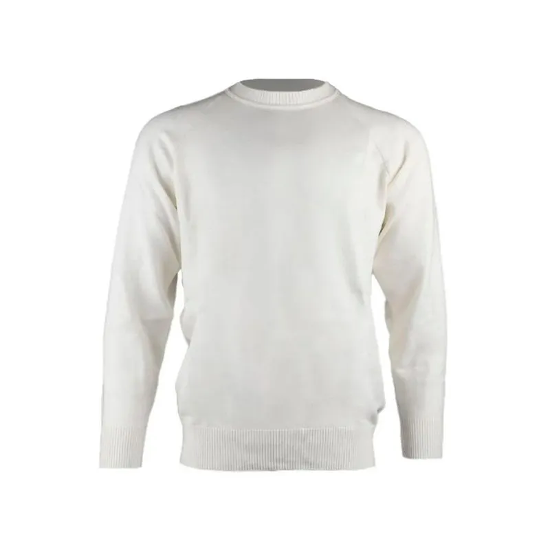 SWEATER HOMBRE FILA COMFORT UC BASIC TRICOT - BLANCO GARDENIA - XL