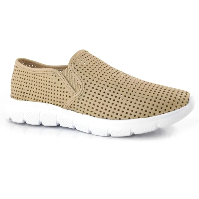 Tênis Slip On Feminino Giulia Domna Bege 567.005/232 34