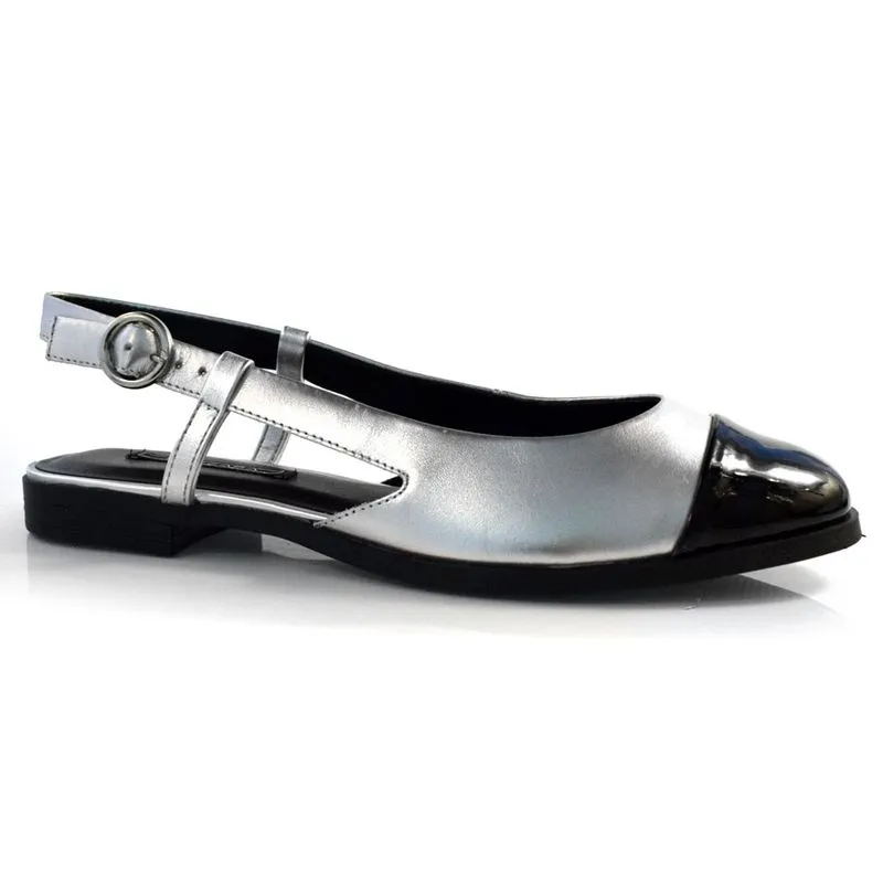 Sapatilha Feminina Suzzara Prata 111.011 MET 38