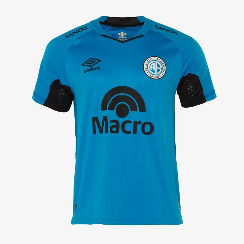 CAMISETA UNISEX UMBRO C.A.B OF.1 2025 - CELESTIAL/NEGRO - XS