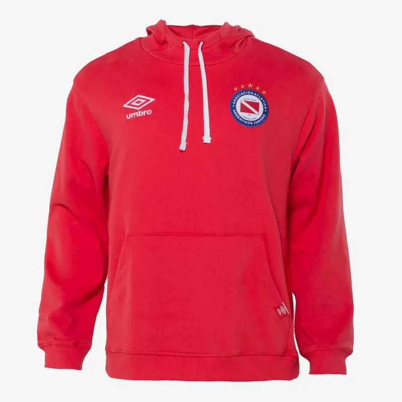 BUZO MASCULINO UMBRO ARGENTINOS JUNIORS SALIDA 2025 - ROJO - XL