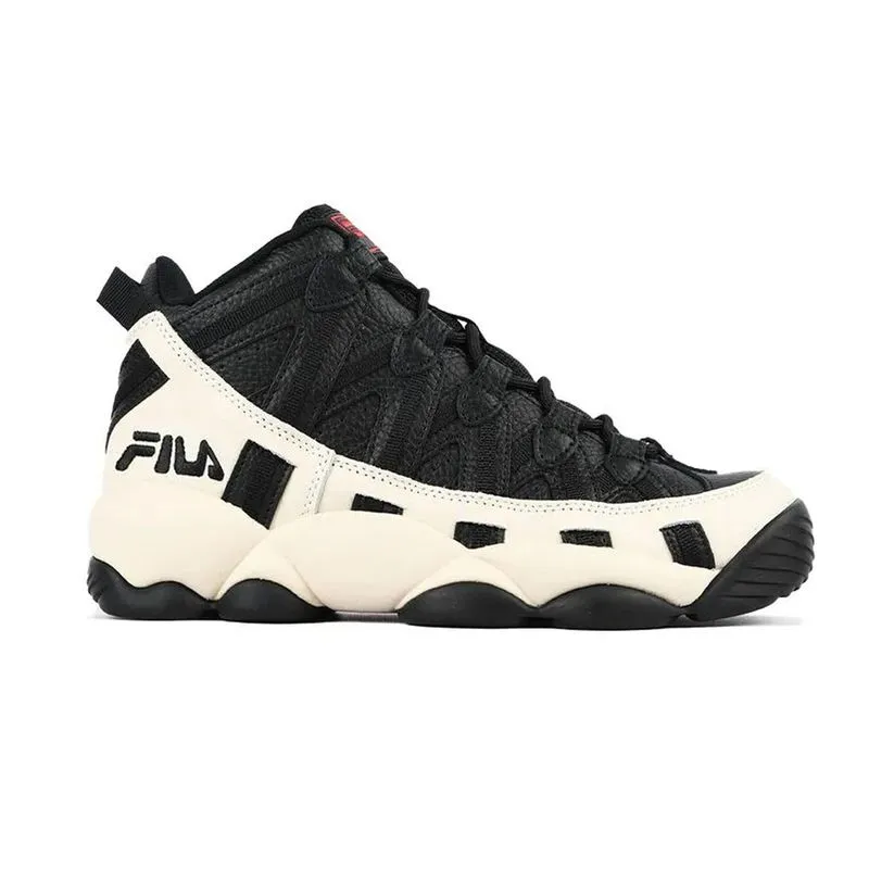 ZAPATILLA FILA STACKHOUSE SPAGHETTI MASCULINO - NEGRO/WHITECAP GRAY/OCRE ROJO - 40