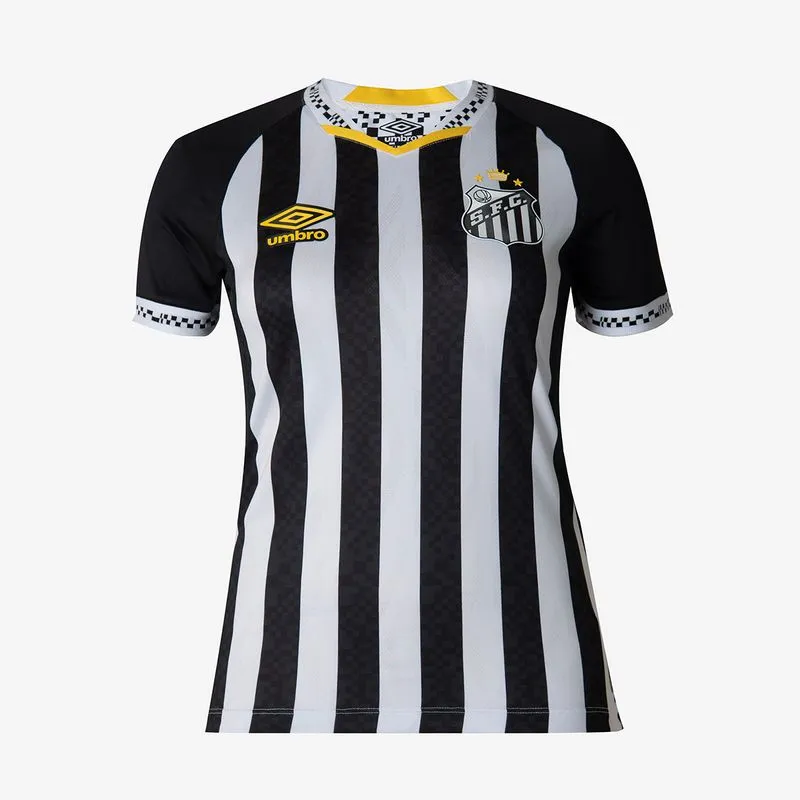 Camisa Feminina Umbro Santos Of.2 2025 Jogadora GG