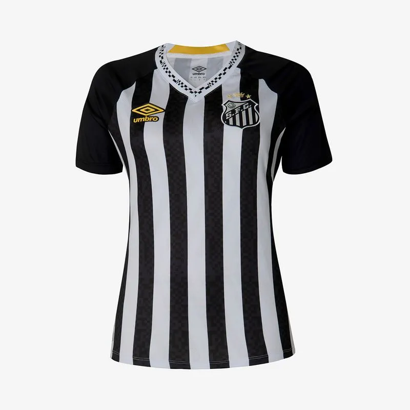 Camisa Feminina Umbro Santos Of.2 2025 Torcedora G