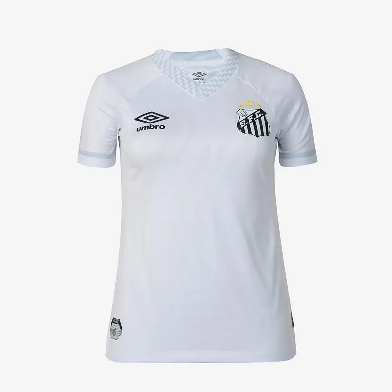 Camisa Feminina Umbro Santos Of.1 2025 Jogadora GG