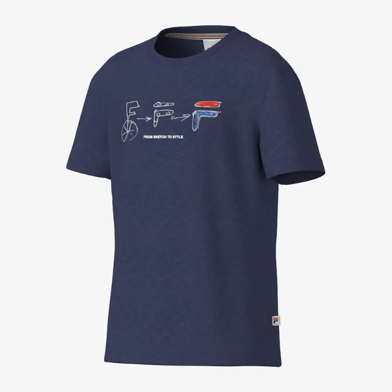 Camiseta Fila Sketch To Style Graphic Juvenil 14