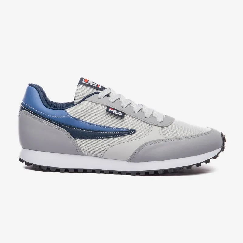 ZAPATILLA FILA RENNO CLASSIC MASCULINO - GRIS CLARO/GRIS/MARINO - 42