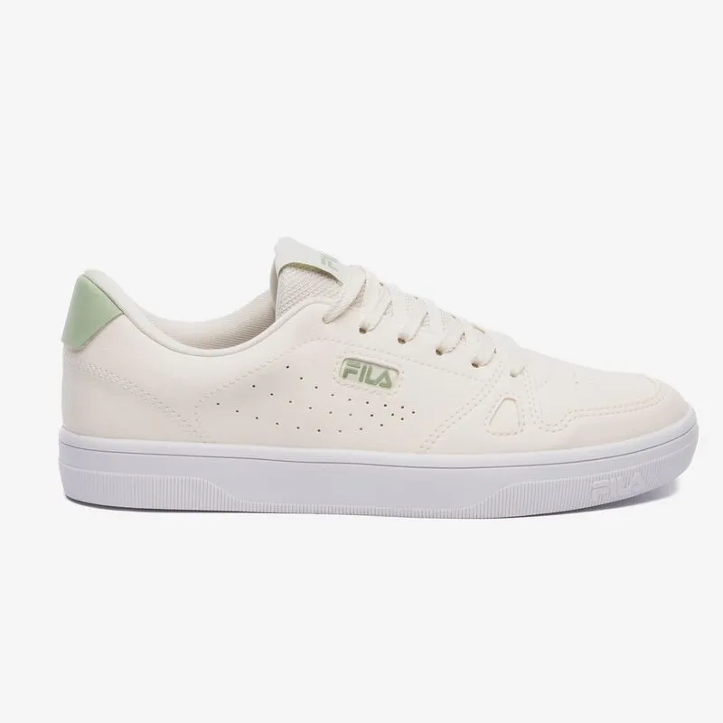 ZAPATILLA FILA DAILY FEMENINO - BEIGE/VERDE OLIVA/BLANCO - 35