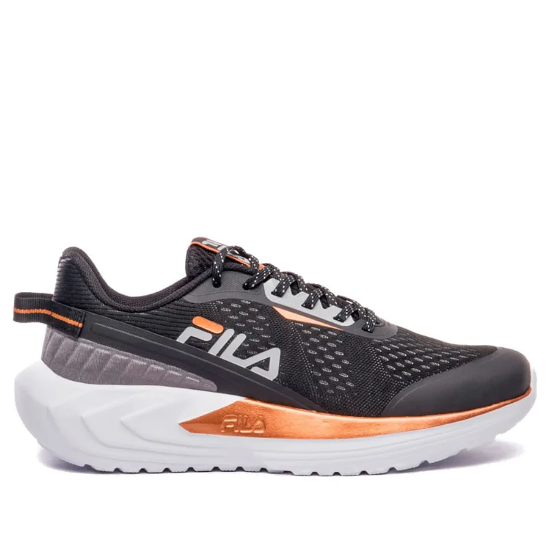 Tênis Feminino Fila Diffusion Fusion Mesh Preto/Dourado - 36