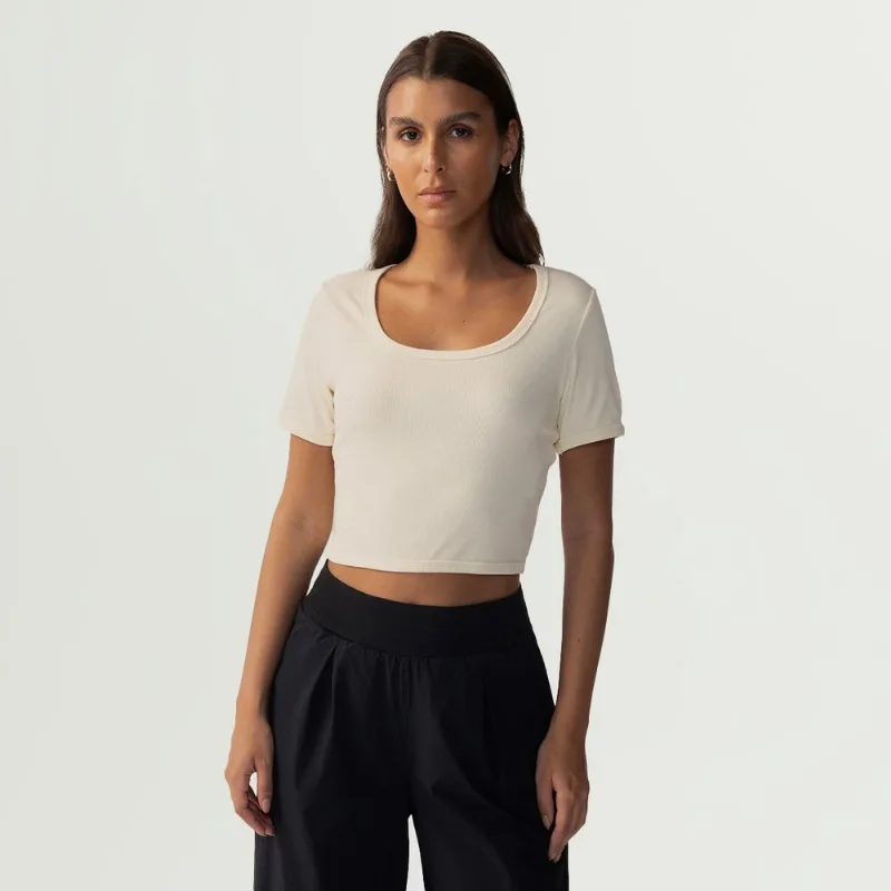 Blusa Fila Cropped Rib Feminina M