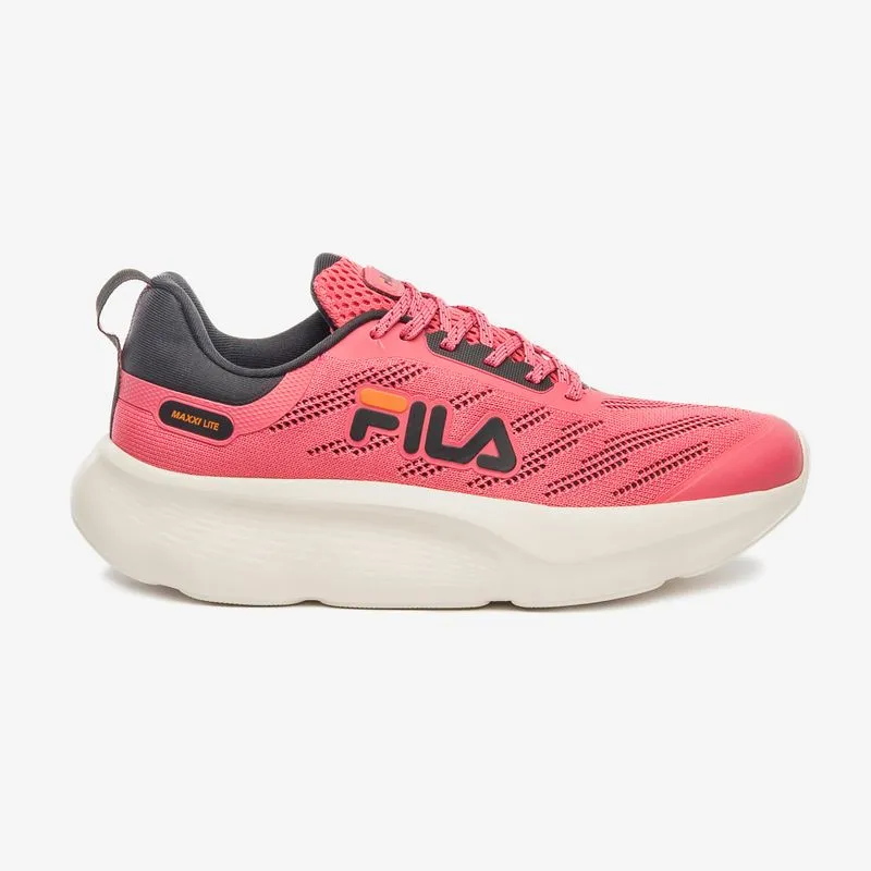 ZAPATILLA FILA MAXXI LITE FEMENINO - AZALEA/NEGRO/NARANJA VIBRANTE - 40