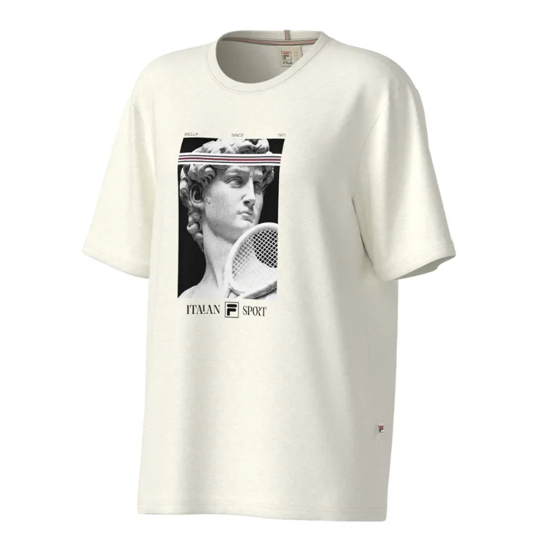 Camiseta Fila Long Italian Sport Graphic Feminina M