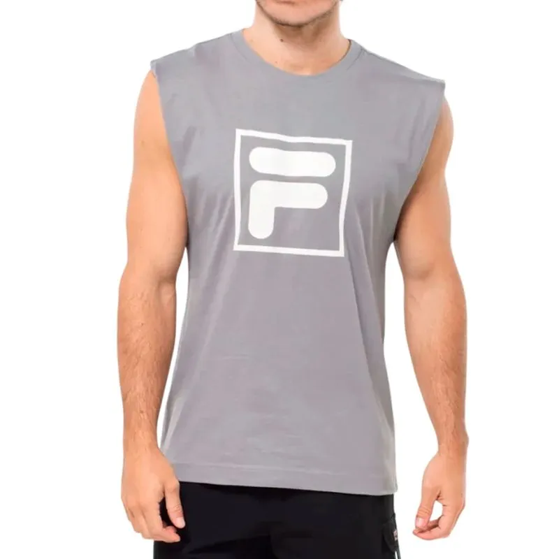 Regata Fila F-Box Union Masculina Cinza GG
