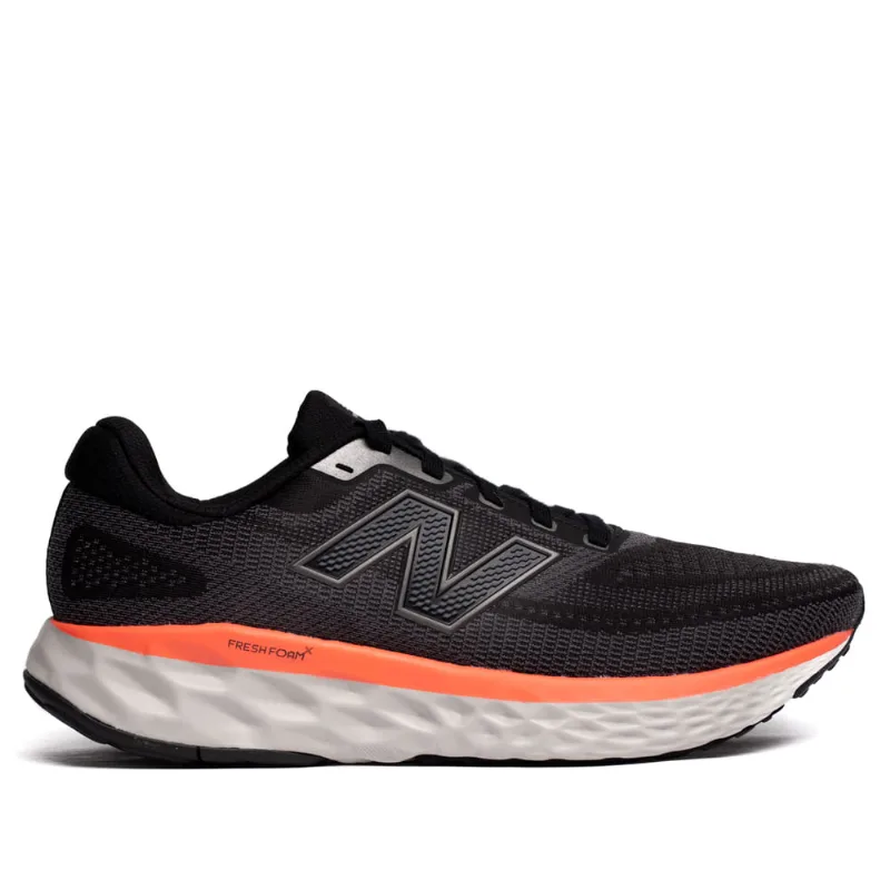 Tênis Masculino New Balance Fresh Foam X Evoz V4 Preto/Coral - 43