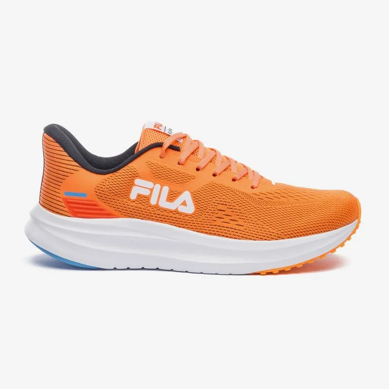 ZAPATILLA FILA FASTNESS MASCULINO - NARANJA VIBRANTE/AZUL/BLANCO - 39