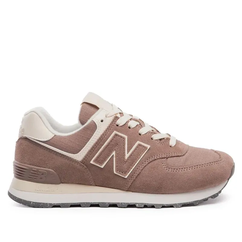 Tênis Feminino New Balance 574 ENCAP Marrom/Off White - 37