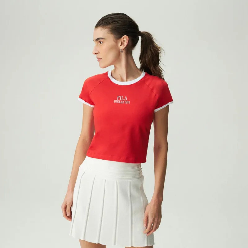 Camiseta Fila Slim Letter Feminina P