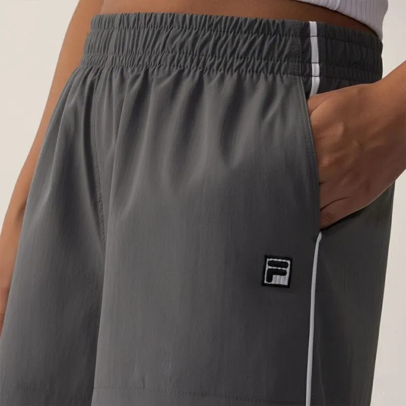 SHORTS FEMENINO FILA TENNIS UNION CLASSICS - GRIS MEDIO - XL