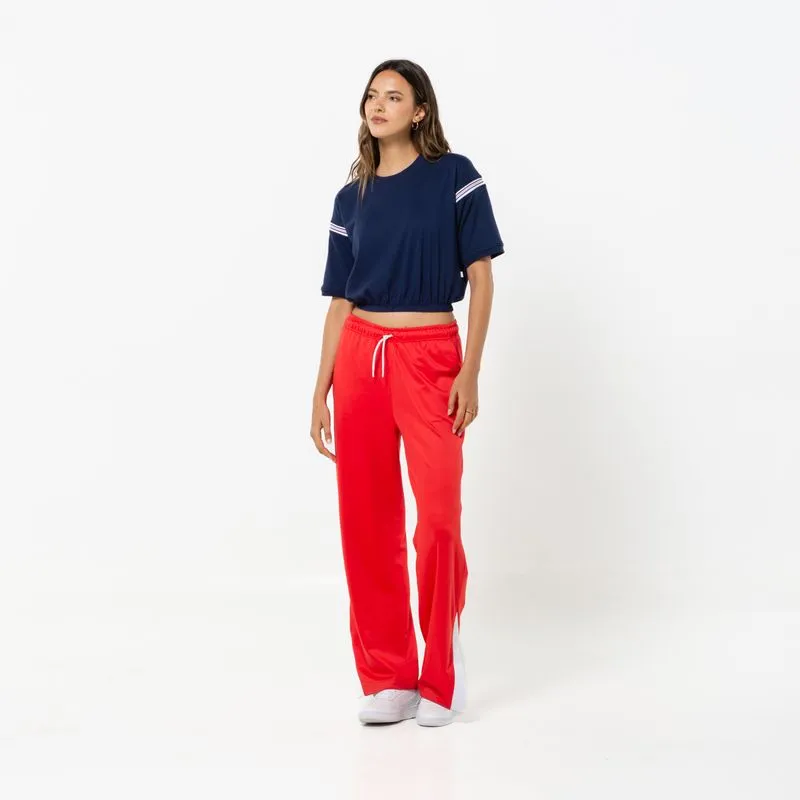 REMERA FEMENINA FILA CROPPED CHEVRON F-BOX - MARINO - S