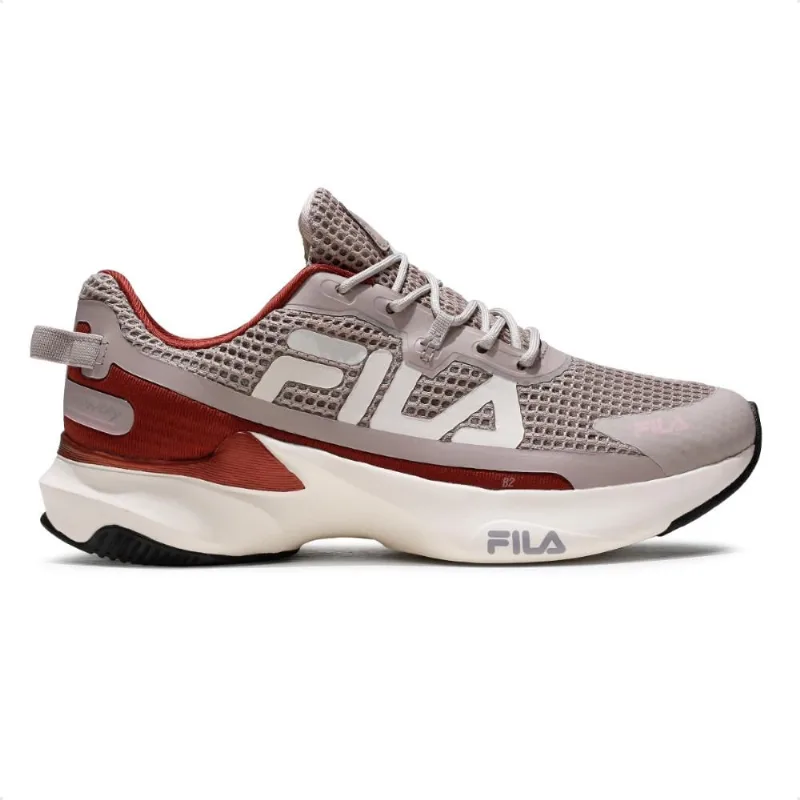 Tênis Fila Recovery 36 / Cinza / Vinho