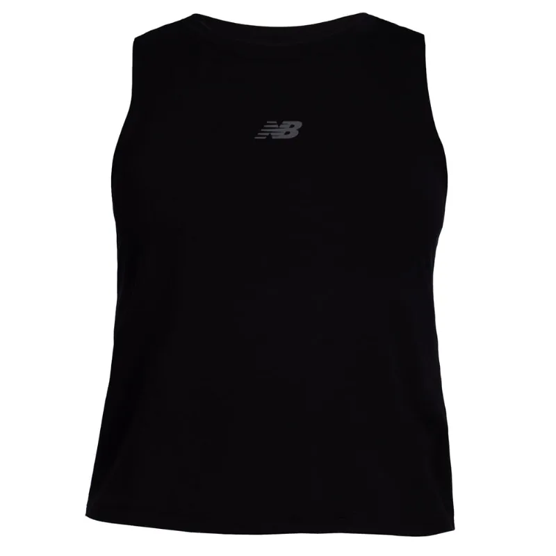 Regata Feminina New Balance Drapey Preto - P