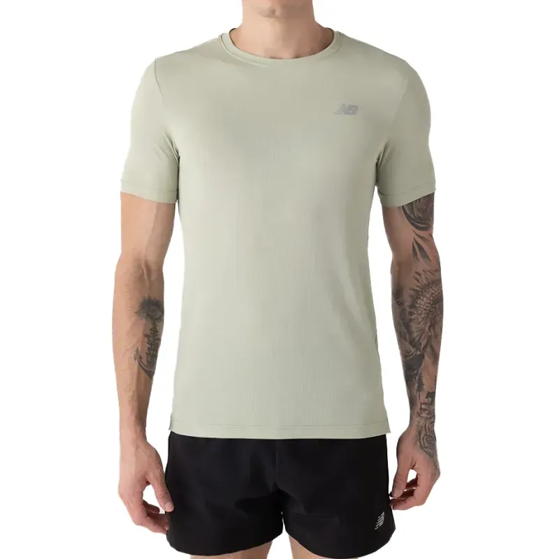 Camiseta New Balance Sport Essentials Masculina Verde M