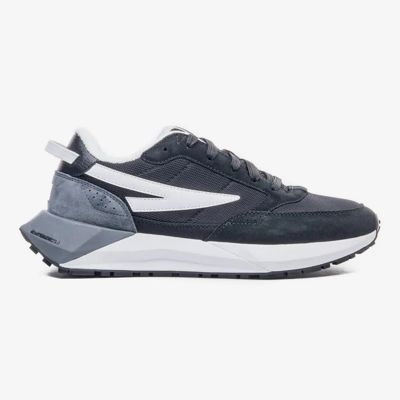 ZAPATILLA FILA RACER ENERGIZED MASCULINO - NEGRO/CASTLEROCK/BLANCO - 40