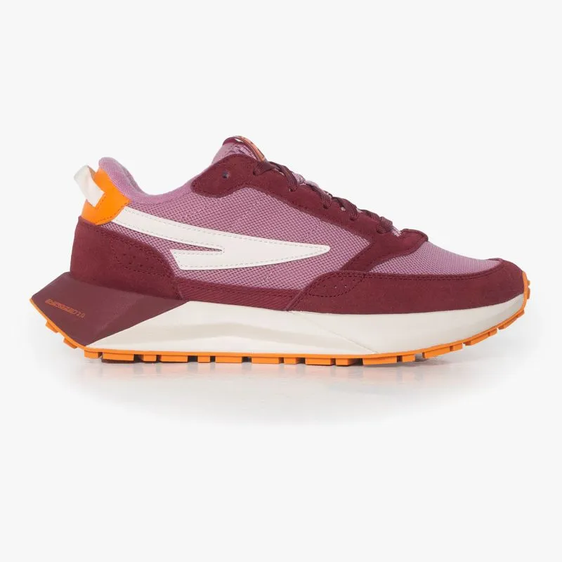 ZAPATILLA FILA RACER ENERGIZED FEMENINO - LILAS/BEIGE/TIBETANO ROJO - 39