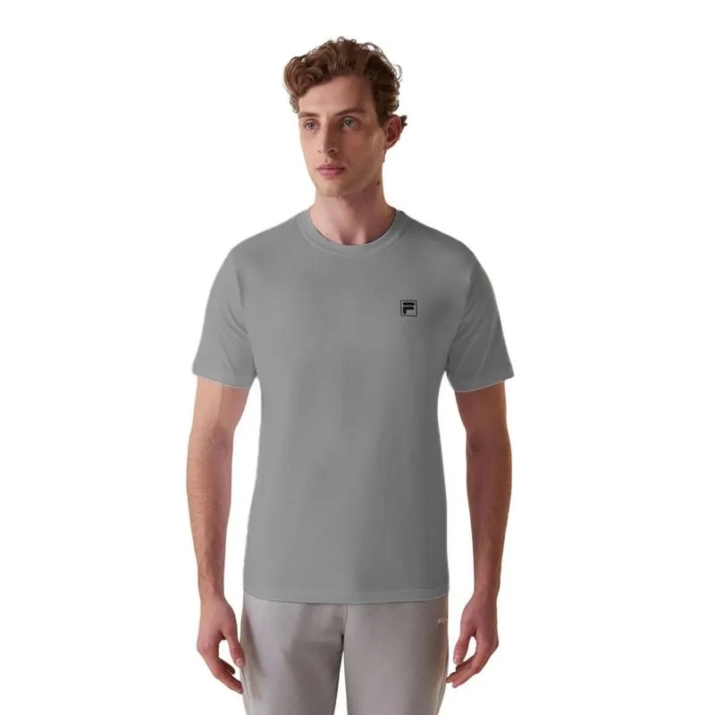 Camiseta Fila M/C Comfort Classic Masculina F11L01641-1219 P / CINZA-BRANCO