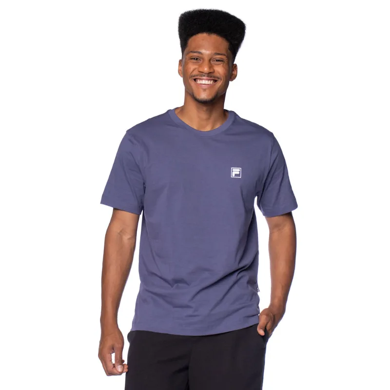 Camiseta Masculina Fila Comfort Classic Logo Marinho - G