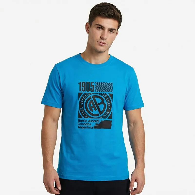 CAMISETA MASCULINA UMBRO CLUB ATLETICO BELGRANO 2026 - CELESTIAL - S