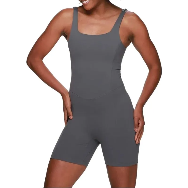 Macacão Feminino Touch Gym Fila Grafite P