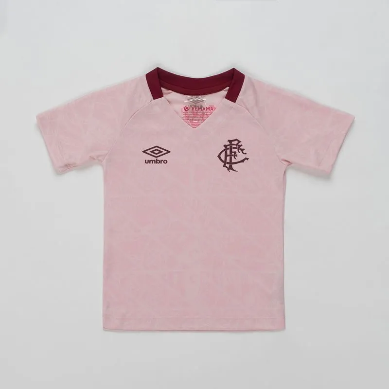Camisa Infantil Umbro Fluminense Outubro Rosa 2025 6