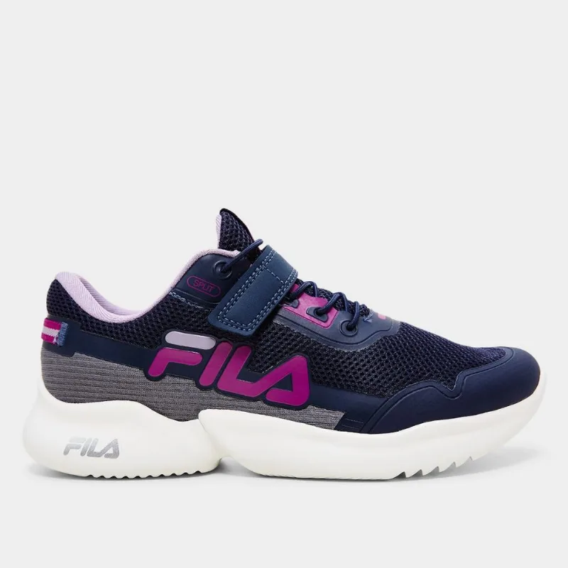 Tênis Infantil Fila Split Vlc - Unissex - Marinho+Roxo