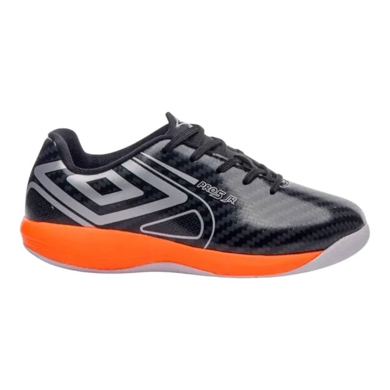 Chuteira Futsal Umbro Pro 5 Infantil 32 / Preto