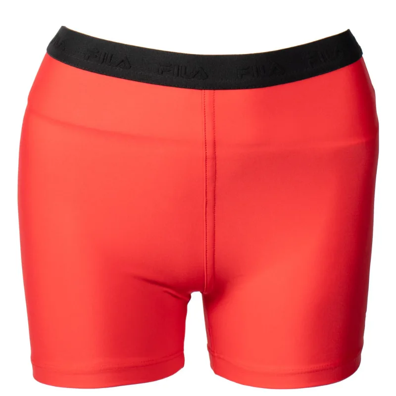 Short Feminino Fila Train Elastic Vermelho - G