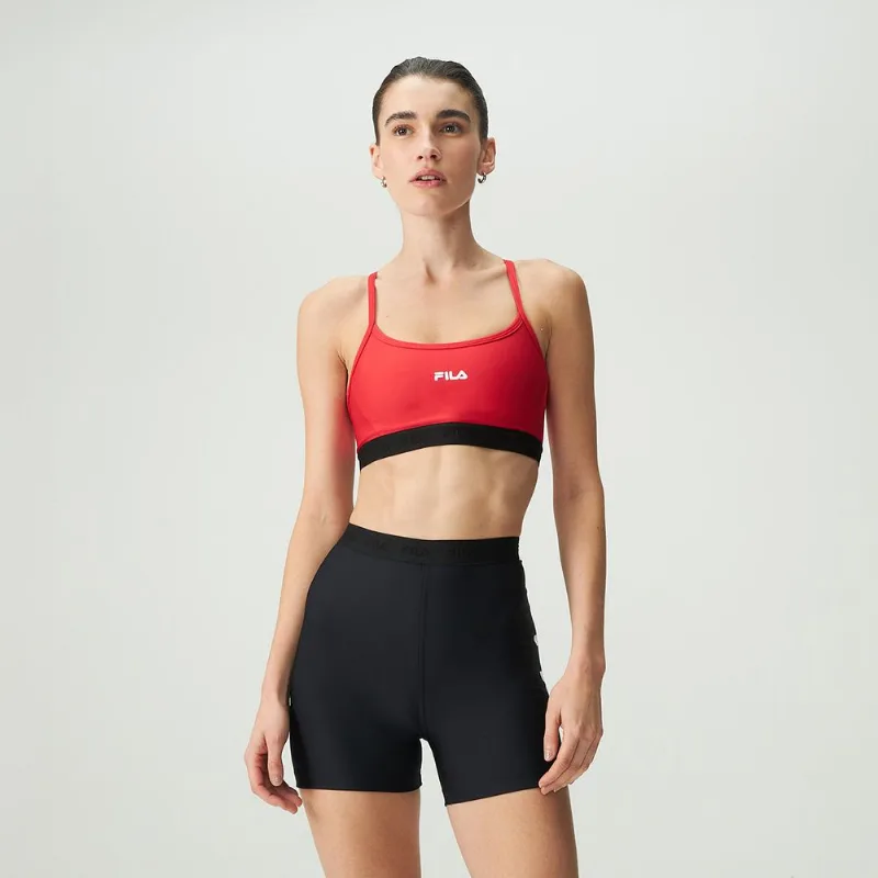 Top Fila Alça Train Elastic V Feminino P